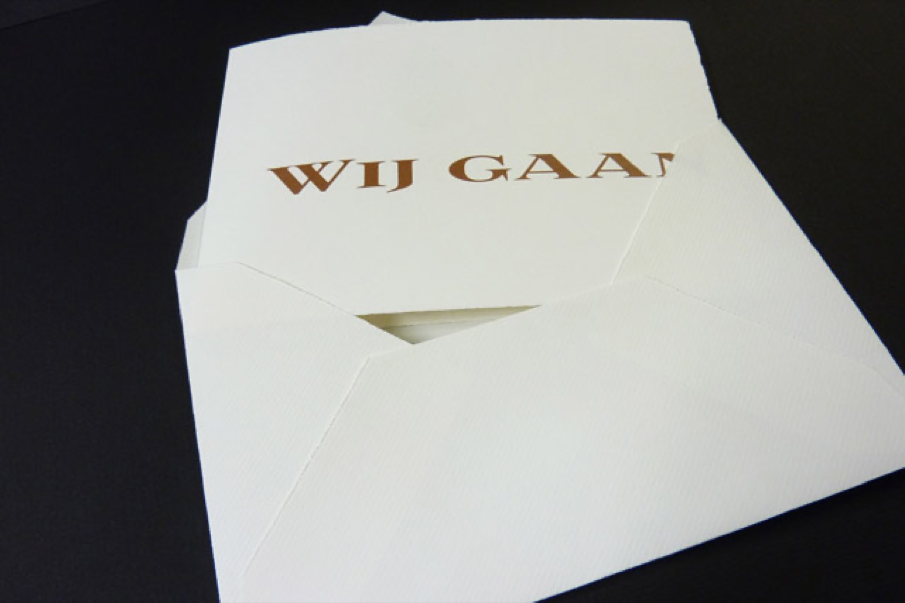Bijpassende envelop
